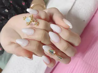 ミディアム ネイル 《LB》ラブリエ Nail&eyeのマツエク・マツパデザイン