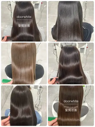 ロング カラー door white hideのヘアスタイル