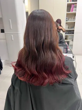 ロング カラー ヘアアレンジ kayo/カラー モデル募集中✨のヘアスタイル