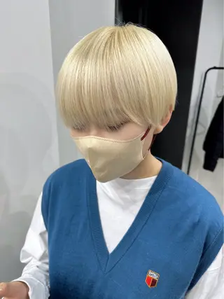 ショート カラー さあや 【透け感/艶感】のヘアスタイル