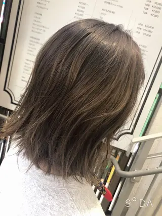 ミディアム カラー 艶髪／シールエクステ 🌻ノゾミ🌻のヘアスタイル
