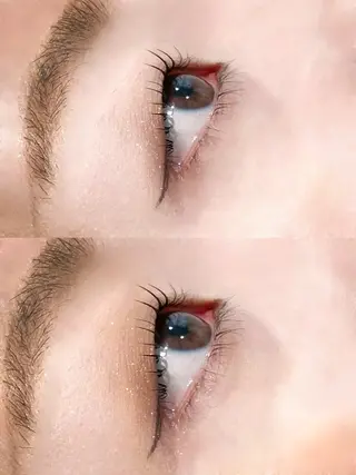 マツエク・マツパ 透明感カラー/マツ エクrisa🎀🫧のヘアスタイル