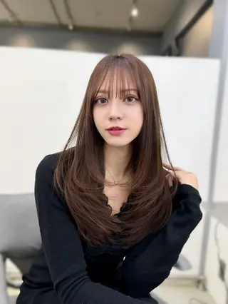 ロング カラー 🦋韓国系指名No1 店長/圓山 祐也🦋のヘアスタイル