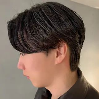 パーマ メンズ GO TODAY シェアサロン　原宿　Verno店所属・センターパート特化/ メンズカット/ヒロキのヘアスタイル