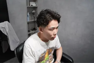 ショート パーマ メンズ 💈メンズ特化💈 barberコウヨウのヘアスタイル