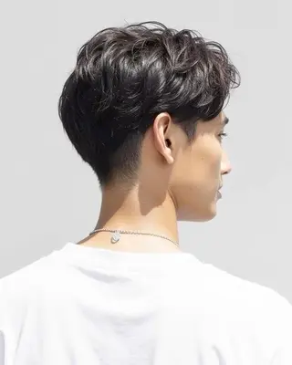 ショート パーマ メンズ FIX hair所属・メンズパーマ FIX 店長のヘアスタイル