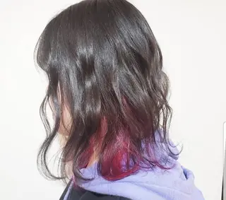 ミディアム 🇰🇷透明感×ハイ トーン🌟tomoのヘアスタイル