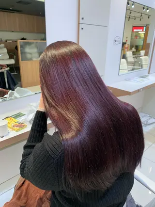 ロング カラー 暖色カラー🌼 rinka🌼のヘアスタイル