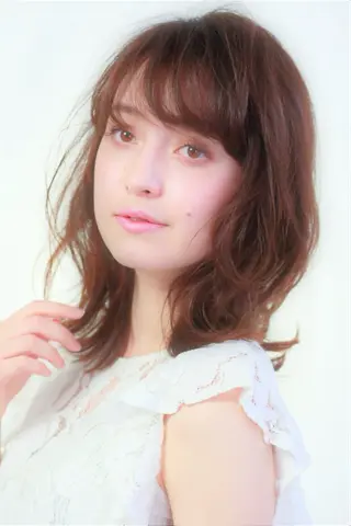 ミディアム カラー 山村 伸一のヘアスタイル