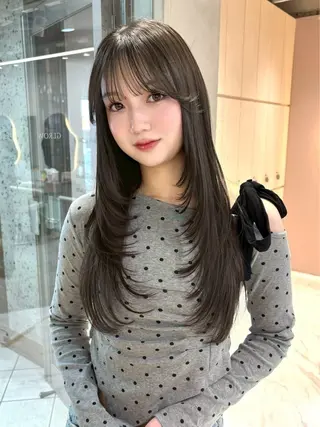 ロング 🩵縮毛矯正 /🫧harukaのヘアスタイル