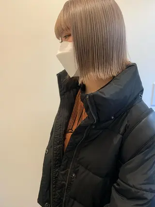 ショート カラー MARU レイヤー/パーマのヘアスタイル