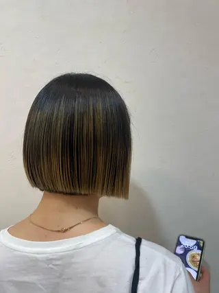 ショート とみ ながのヘアスタイル