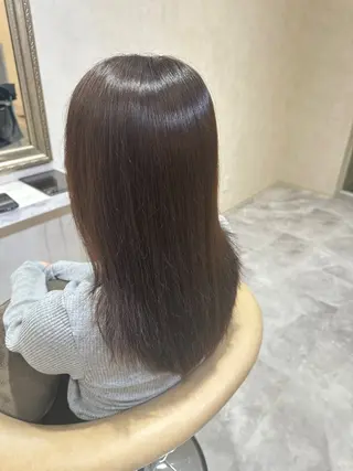 ロング カラー Lupinushairdesign所属・江崎 靖弘のヘアスタイル