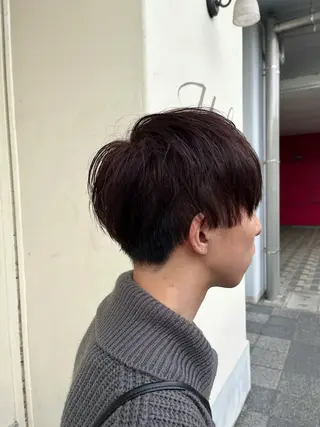 カラー メンズ Ayumi/艶カラー /レイヤー/ネイルのネイルデザイン