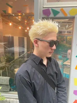 ショート カラー メンズ Riganuts池袋 Hayato✂︎のヘアスタイル