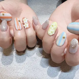 ネイル 3/12ご予約 ◎ 本田 知美ꯁꯧのネイルデザイン