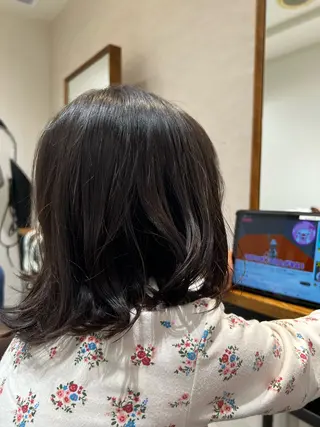 ミディアム ブリーチ/艶カラー/ Chinatsuのヘアスタイル