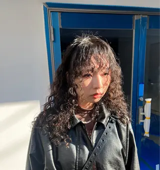 ミディアム パーマ ally hairsalon所属・Emi .のヘアスタイル