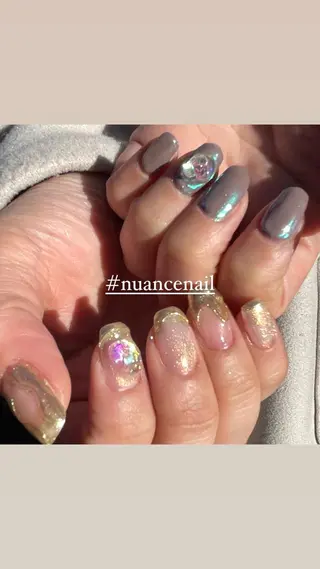 ネイル 淡色ネイル 🎀moeのネイルデザイン