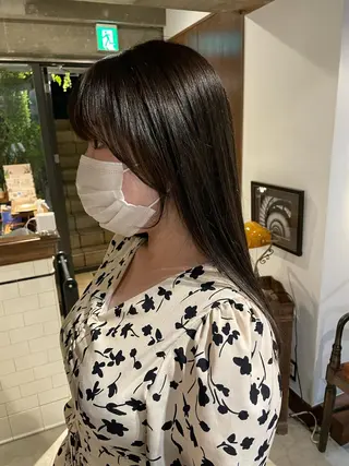 ロング カラー まつ毛パーマ🐏 NANAMIのマツエク・マツパデザイン