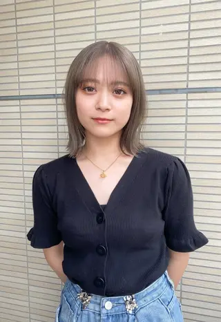 ショート カラー ダブルカラー ブリーチ/kaitoのヘアスタイル