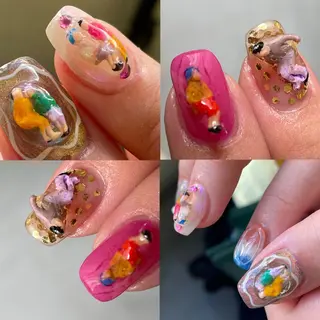 ネイル ゆびノさき茨木店 ニュアンス/アートのネイルデザイン