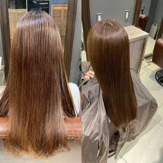 ロング 六本木縮毛矯正/髪質 改善/LOANA鈴木のヘアスタイル