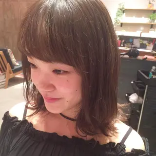 ミディアム emme エミィ/立川のヘアスタイル