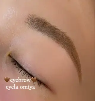 アイブロウ ❤︎EYELA❤︎ hinanoのマツエク・マツパデザイン