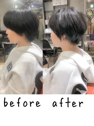 ショート 北條 優輝のヘアスタイル