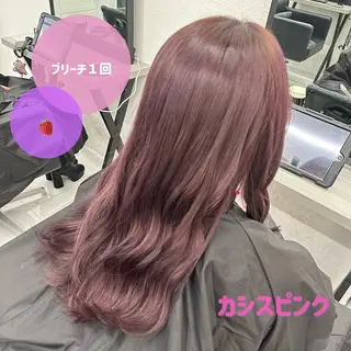 カラー 🍊暖色/ボブ chihiro🌼ོのヘアスタイル