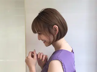 ショート カラー 守屋 寿哉のヘアスタイル