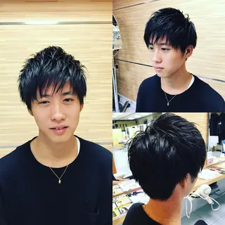 メンズ 縮毛/レイヤー 韓国/橋口のヘアスタイル