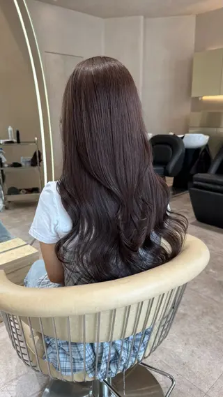 セミロング 1HAVANA所属・韓国ヘア/ベージュ カラー/髪質改善/涼のヘアスタイル