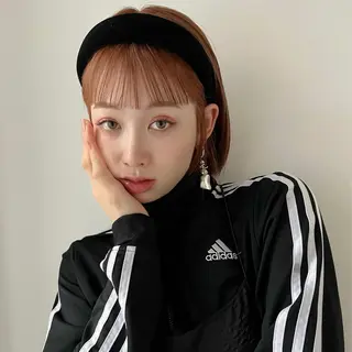 ミディアム カラー パーマ ヘアアレンジ メンズ キッズ ネイル マツエク・マツパ アイブロウ 横浜Bob美容師🤎 ERINAのヘアスタイル