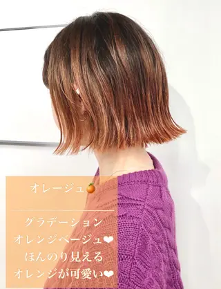 ショート カラー 難波/心斎橋/ボブ/ 髪質改善/ハイトーンのヘアスタイル