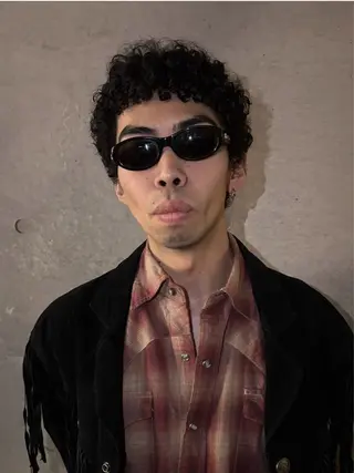 ショート パーマ メンズ メンズスタイリスト リュウジのヘアスタイル