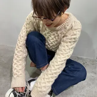 ショート カラー 当日予約大歓迎💗 依田瑞希のヘアスタイル