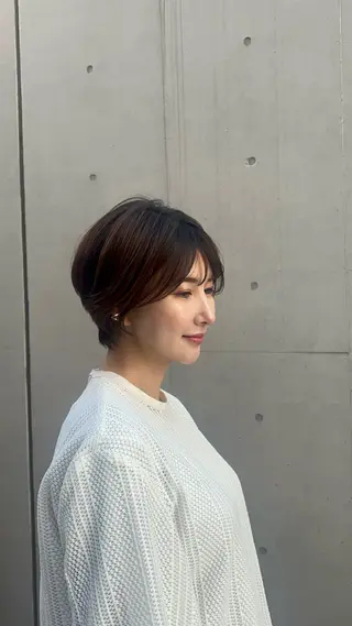 ショート 🪞表参道パーマ Nikachi🪞のヘアスタイル