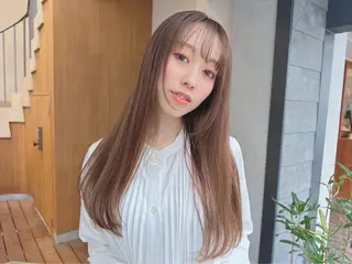 ロング カラー mako🌷ミニモ 限定クーポン多数🆕のヘアスタイル