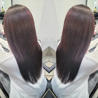 ロング カラー ✨弱酸性縮毛矯正✨ ✨髪質改善✨hiroのヘアスタイル