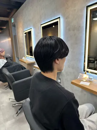 ショート パーマ メンズ 札幌美容室 /光👑のヘアスタイル