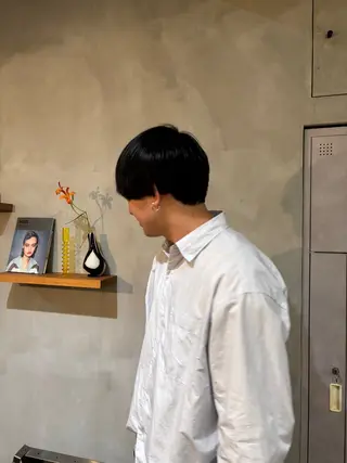 ショート メンズ 大人メンズショート/ ナチュラルヘア/福田のヘアスタイル