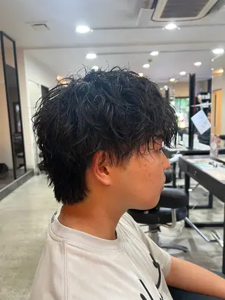 メンズ 服部 楓のヘアスタイル