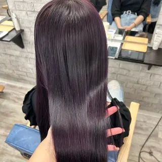 ロング SUZU‎🦋 似合わせ艶カラーのヘアスタイル