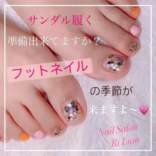ネイル RiLion💗 Risa🦋💜のネイルデザイン