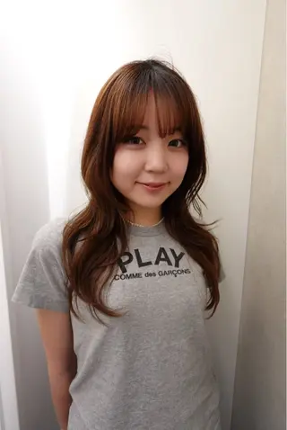ロング ハイトーン/レイヤー /senaのヘアスタイル