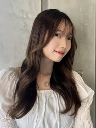 ミディアム カラー 💎透明感カラー特化 💎TAISEIのヘアスタイル