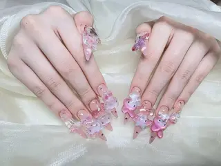 ネイル ラベンダーネイルサロン所属・日暮里♡研修生 チクさん（一同）のネイルデザイン