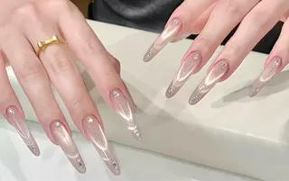 ネイル 長さだし専門 ありさのネイルデザイン